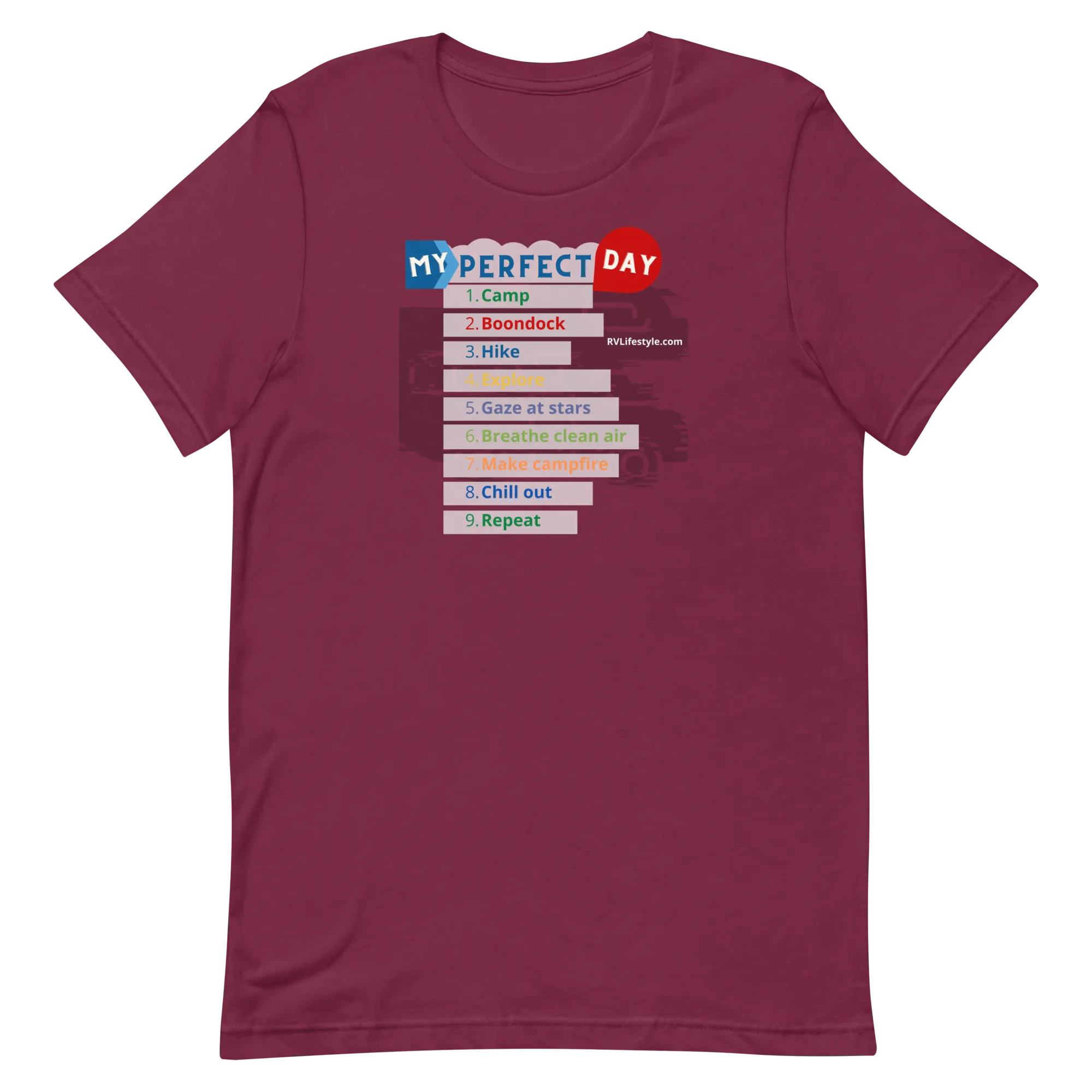 My Perfect Day Short-Sleeve Men and Women T-Shirt