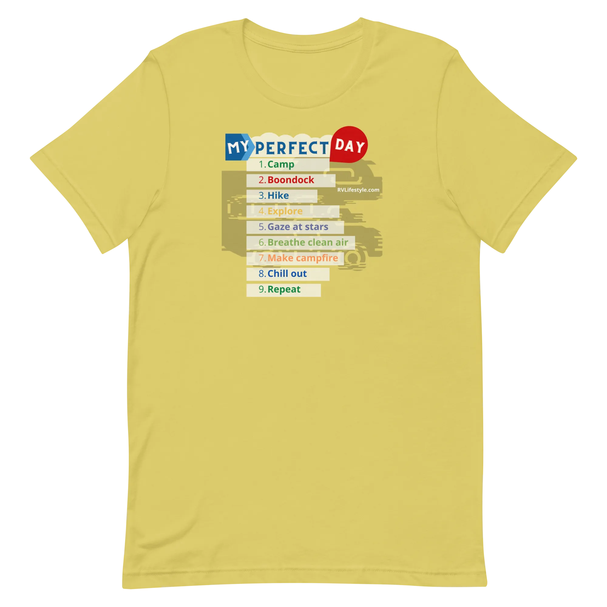 My Perfect Day Short-Sleeve Men and Women T-Shirt
