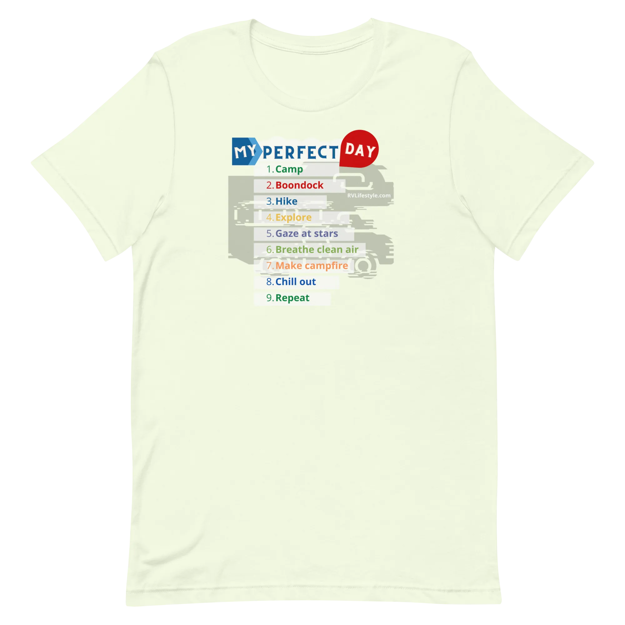 My Perfect Day Short-Sleeve Men and Women T-Shirt