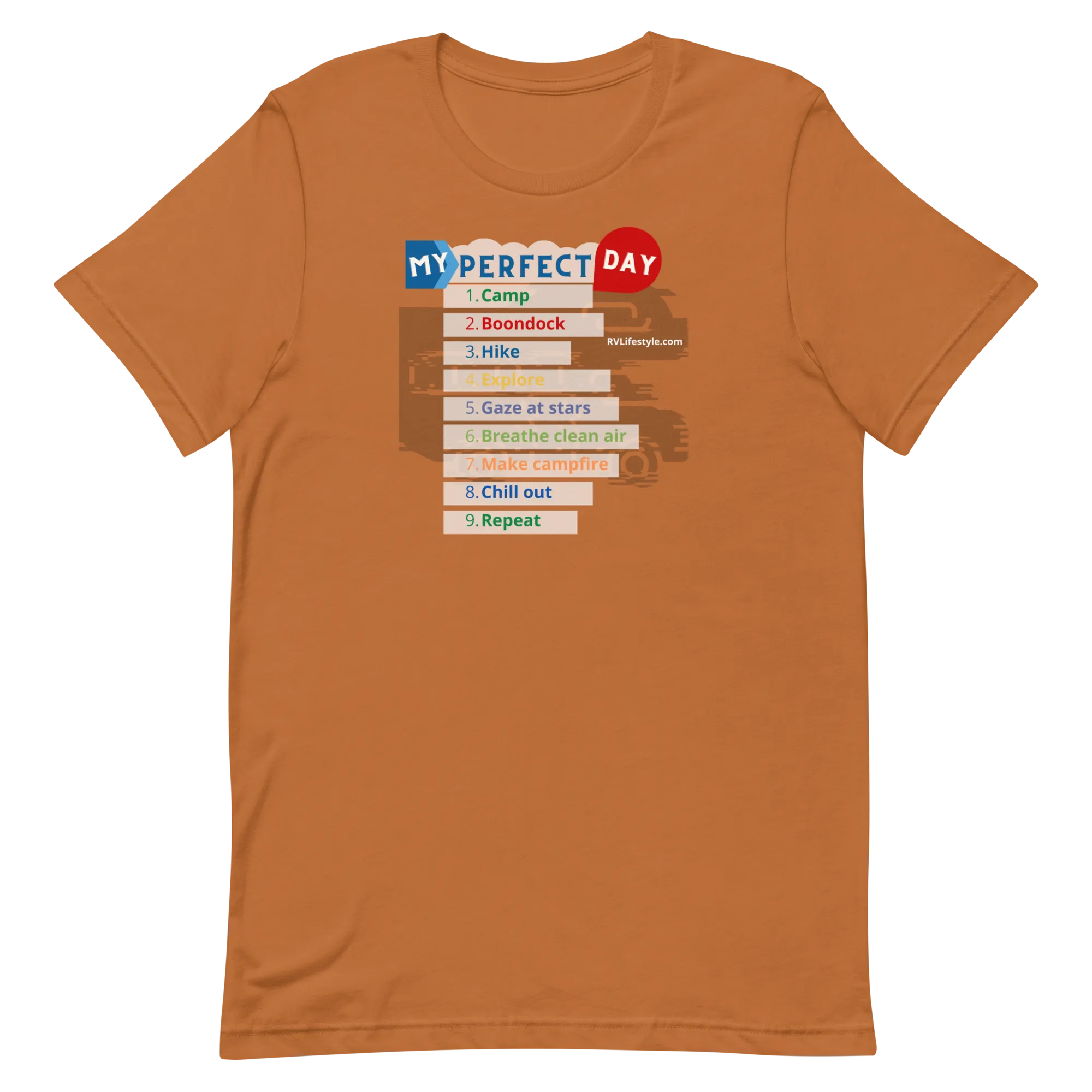 My Perfect Day Short-Sleeve Men and Women T-Shirt