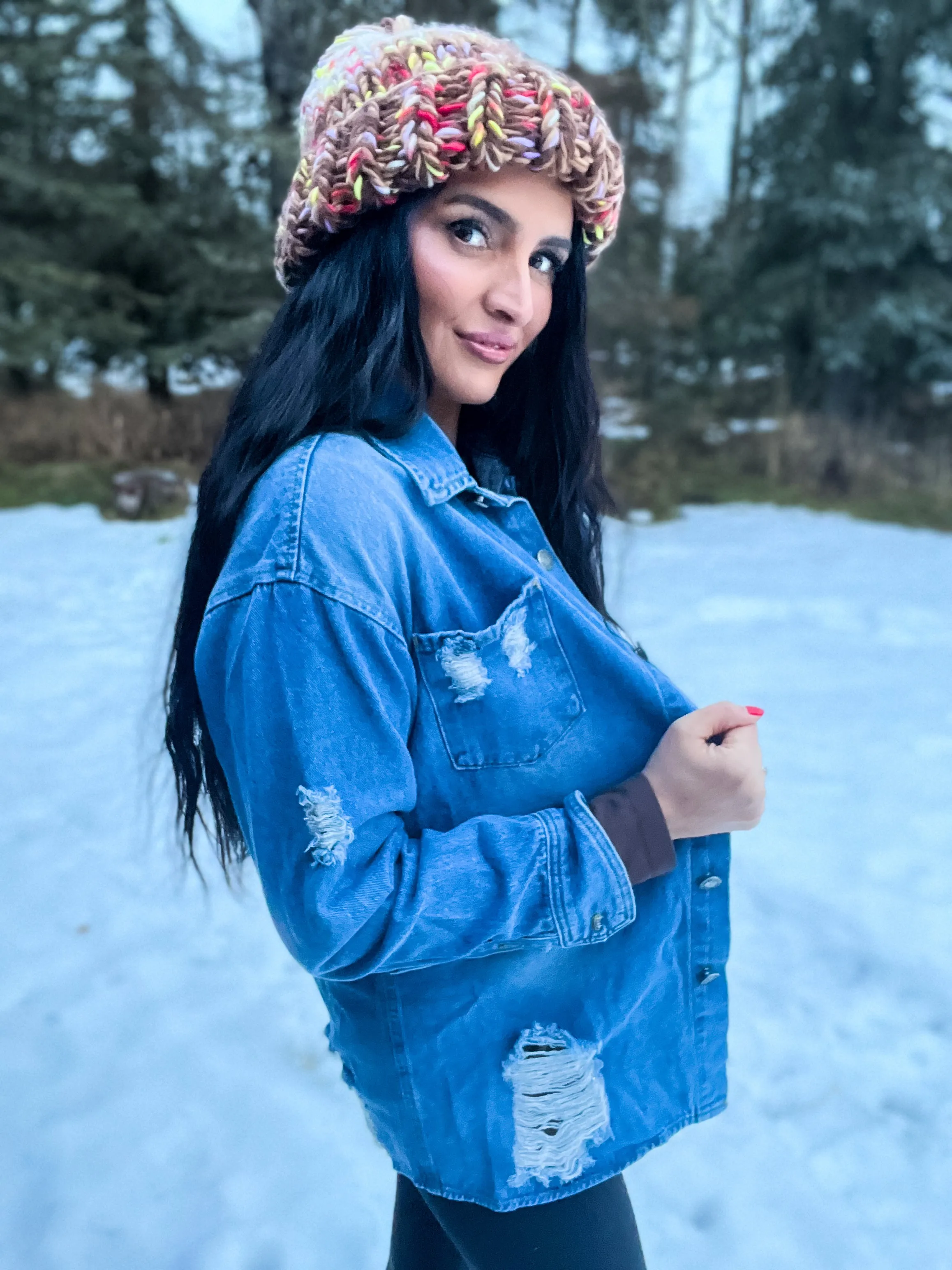 Never In Distress Denim Jacket