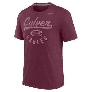Nike Tri-Blend Tee - Heather Maroon