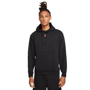 NikeCourt Men's Fleece Black Tennis Hoodie