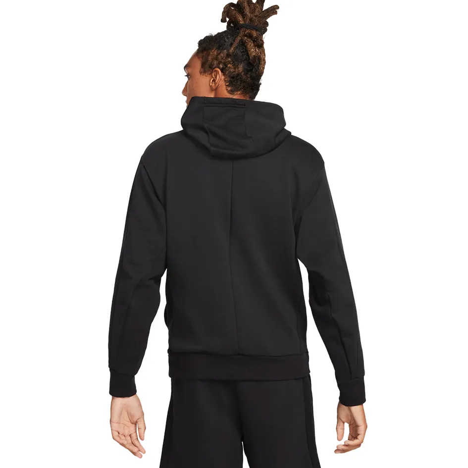 NikeCourt Men's Fleece Black Tennis Hoodie