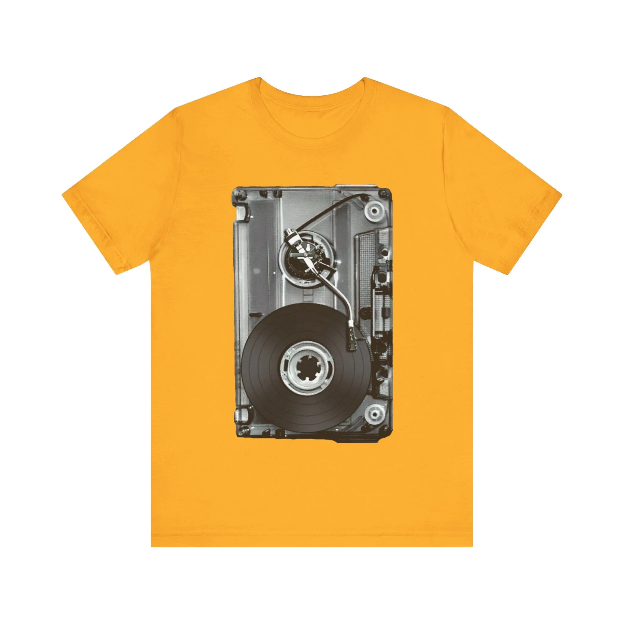 Old School Music/Tape: Unisex Jersey Short Sleeve Tee