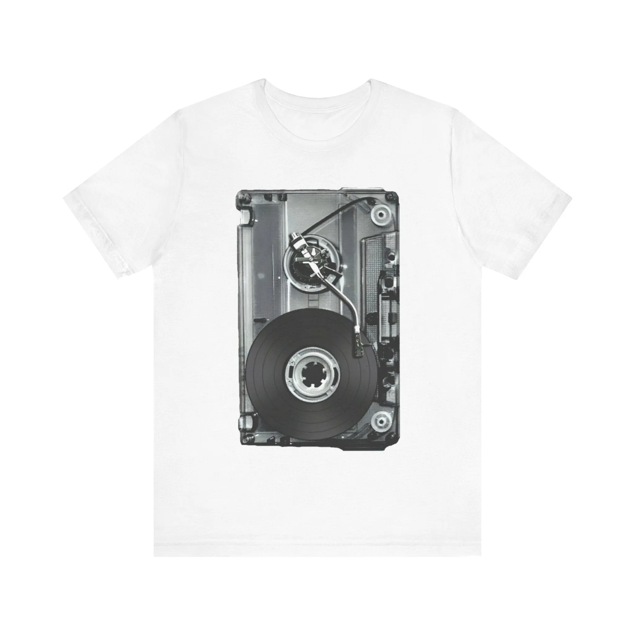 Old School Music/Tape: Unisex Jersey Short Sleeve Tee