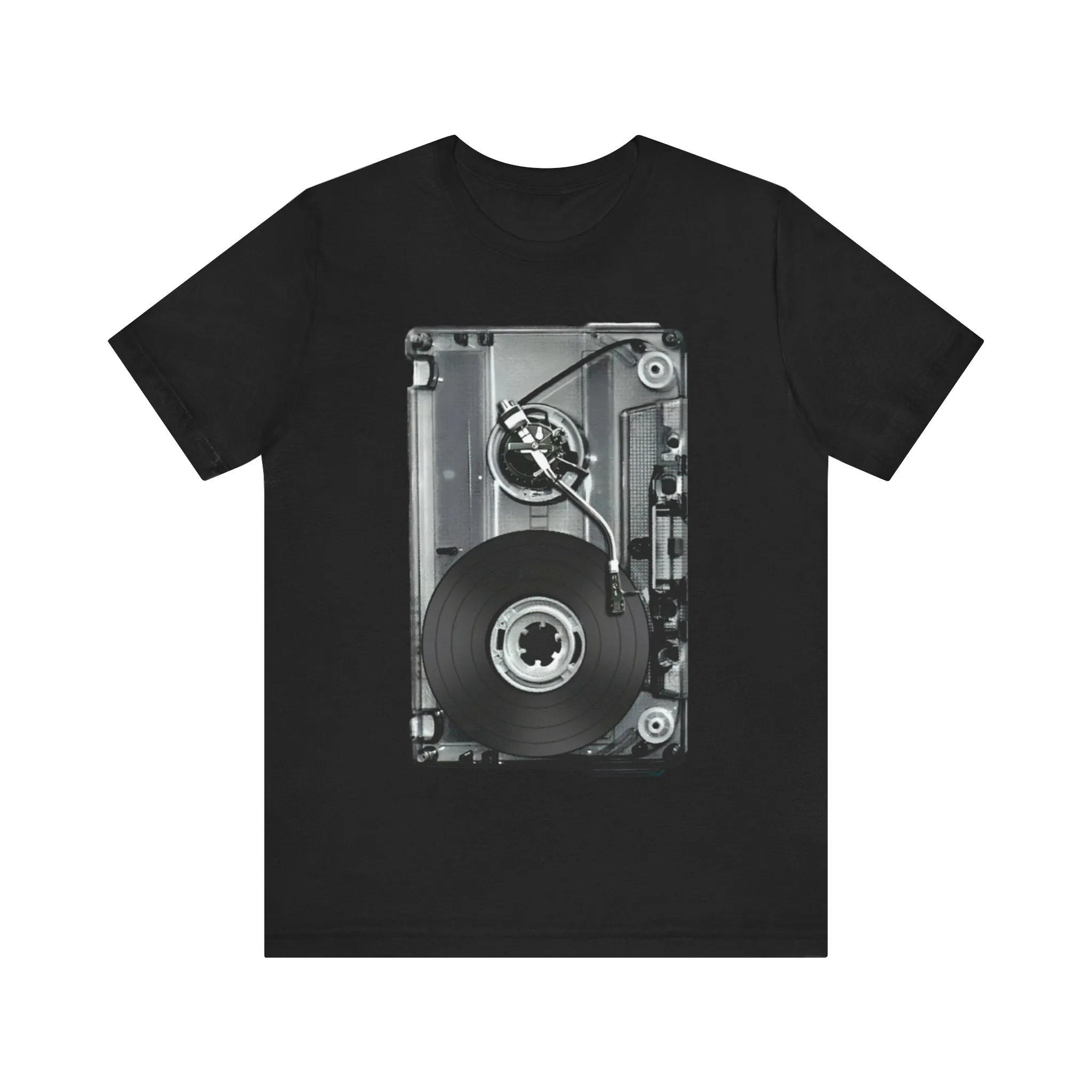 Old School Music/Tape: Unisex Jersey Short Sleeve Tee