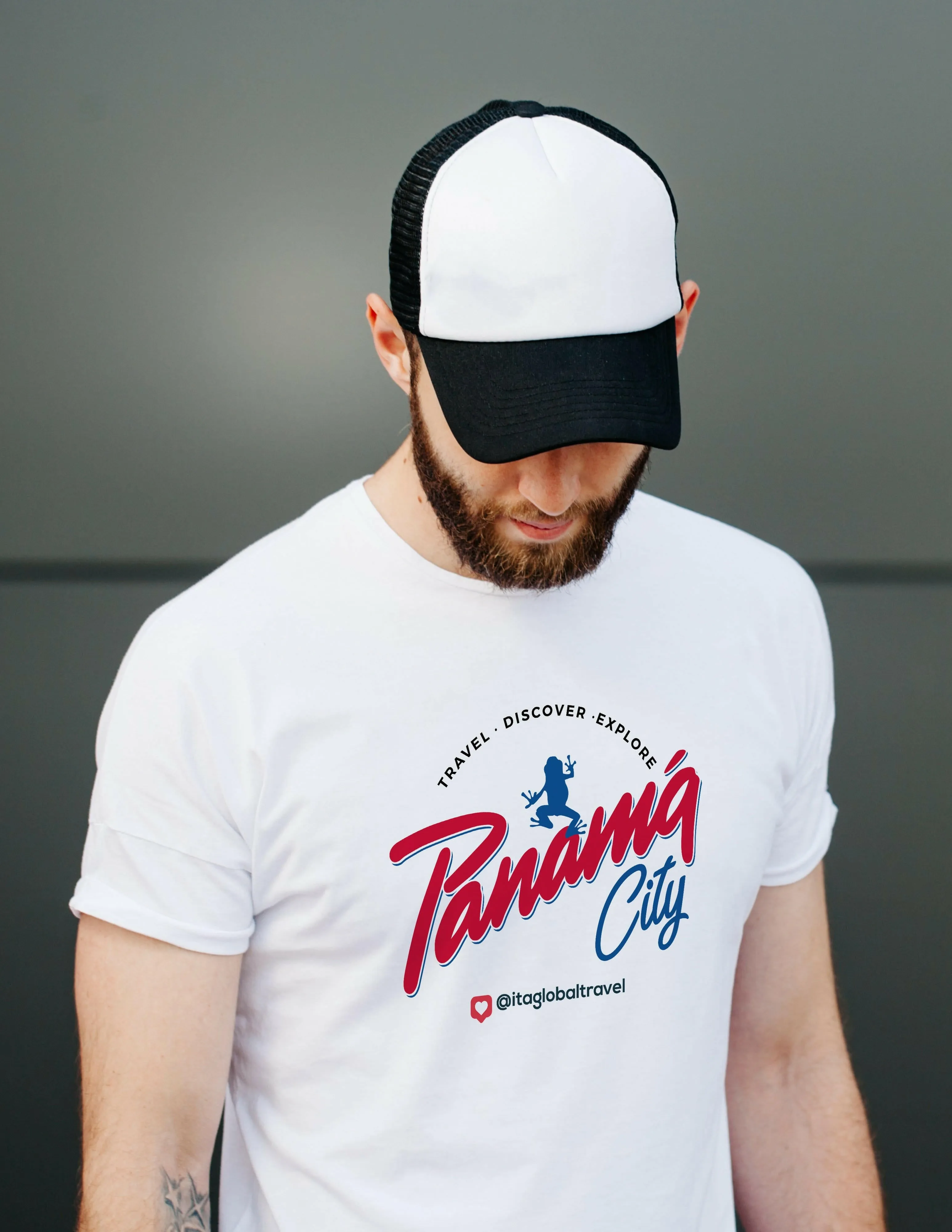 Panama City Life - Crew Neck T-shirt For Men