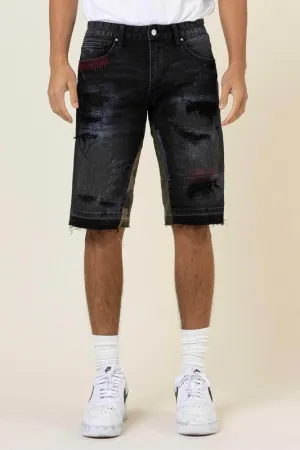 PANELED  RELEASED SHORTS