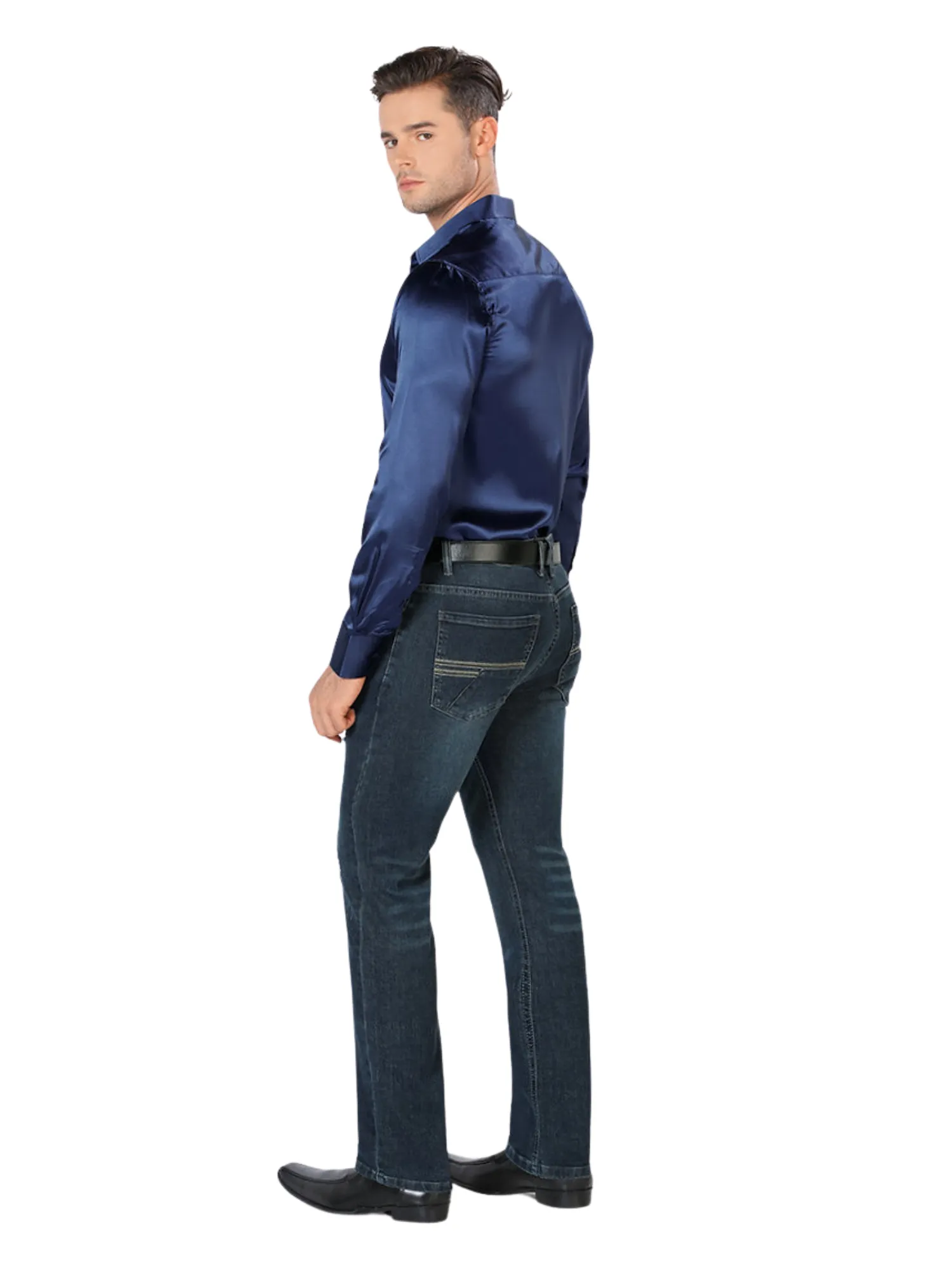 Pantalon Vaquero de Mezclilla Stretch para Hombre 'Montero' - ID: 2306