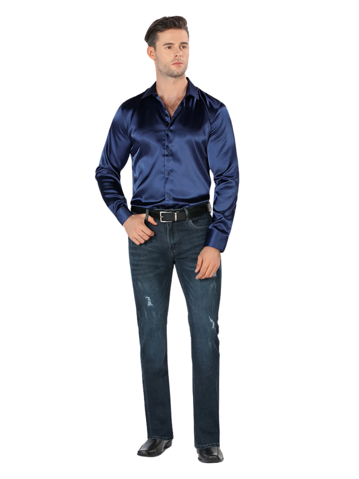 Pantalon Vaquero de Mezclilla Stretch para Hombre 'Montero' - ID: 2306