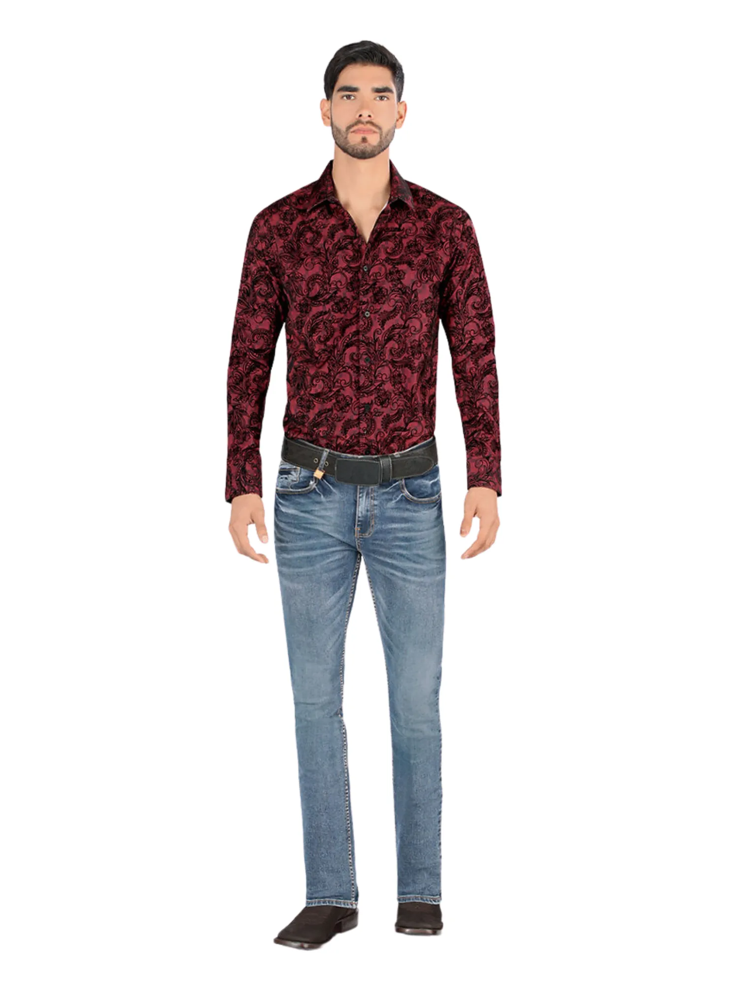 Pantalon Vaquero de Mezclilla Stretch para Hombre 'Montero' - ID: 5311