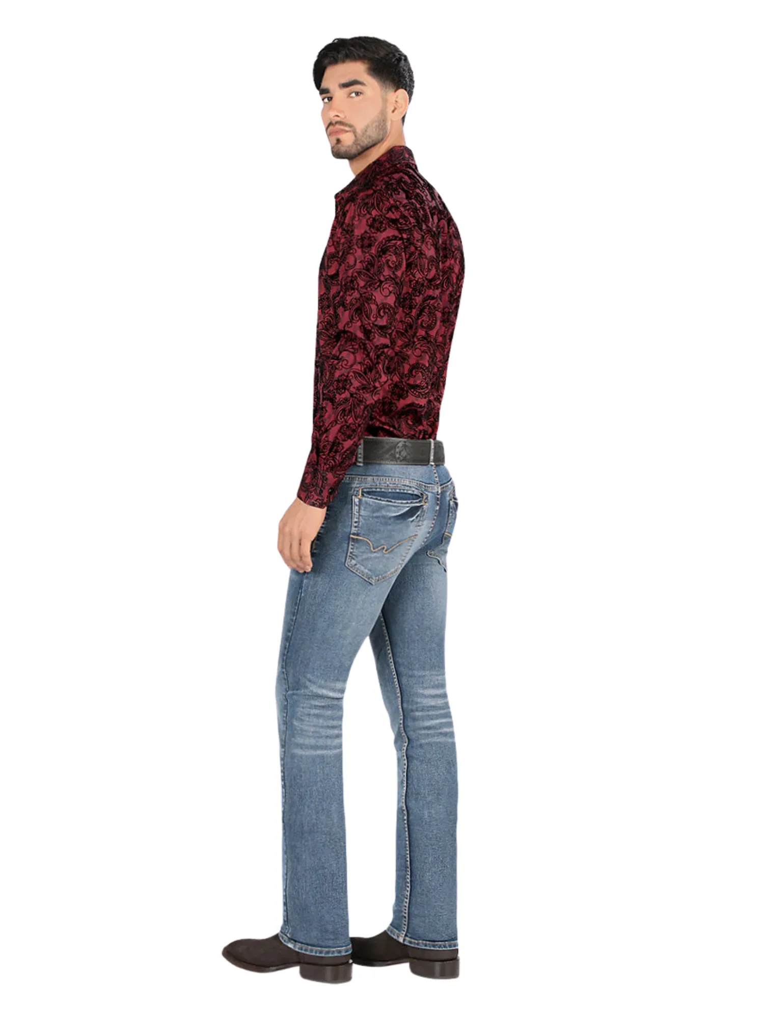 Pantalon Vaquero de Mezclilla Stretch para Hombre 'Montero' - ID: 5311