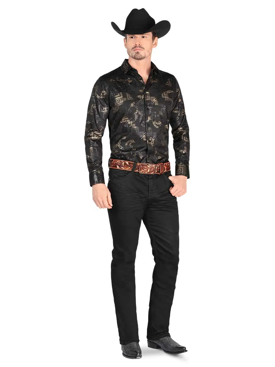 Pantalon Vaquero de Mezclilla Stretch para Hombre 'Montero' - ID: 5602