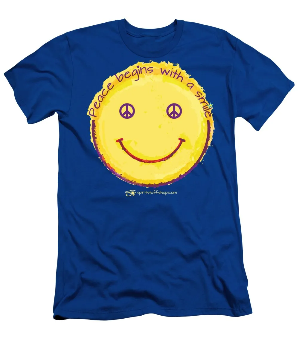 Peace Begins With A Smile - T-Shirt