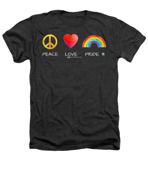Peace Love And Pride - Heathers T-Shirt