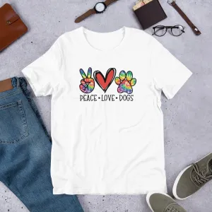 Peace Love Dogs T-Shirt