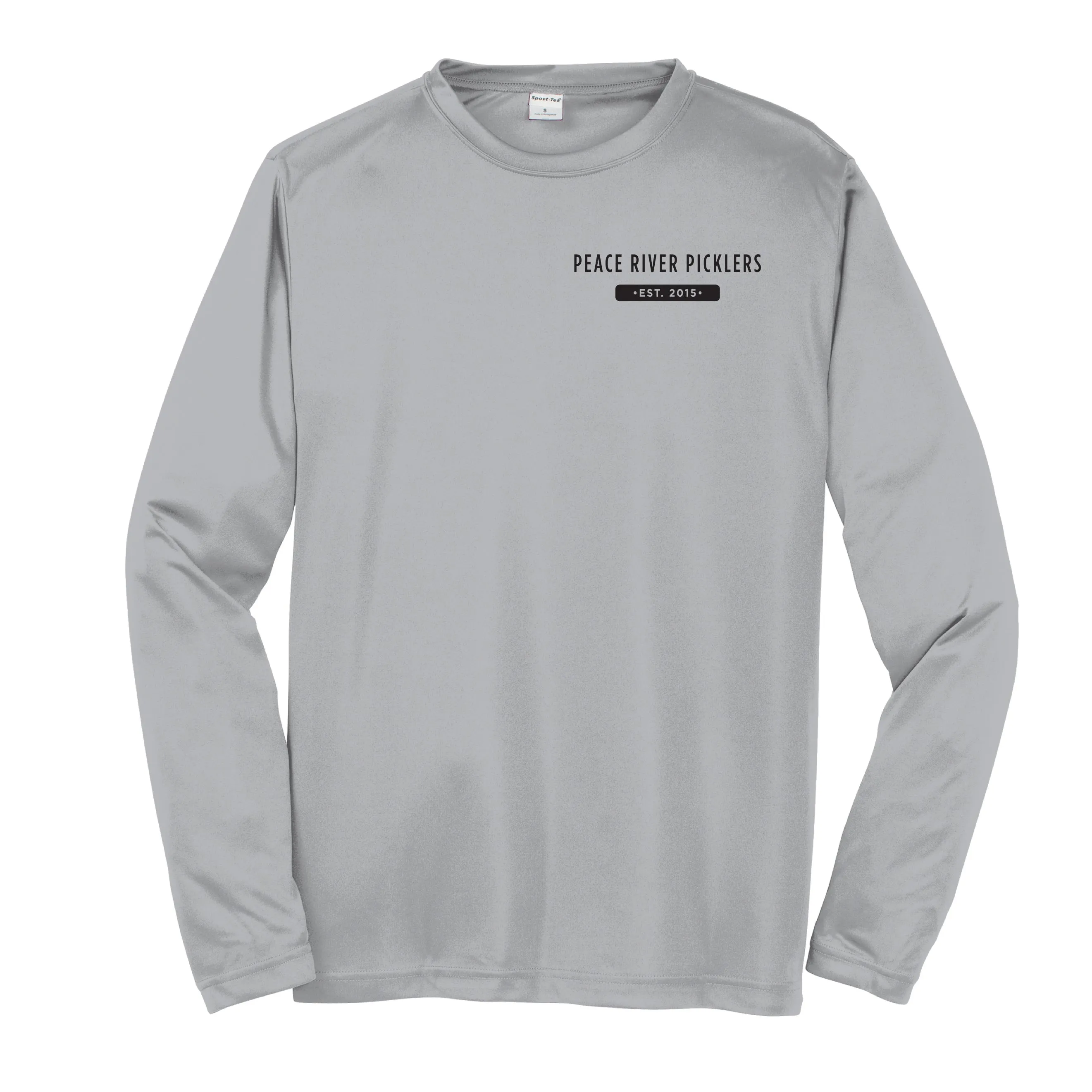 Peace River Picklers 2021 Pickleball Men's Performance Long Sleeve Shirt - Design 2