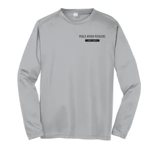 Peace River Picklers 2021 Pickleball Men's Performance Long Sleeve Shirt - Design 2