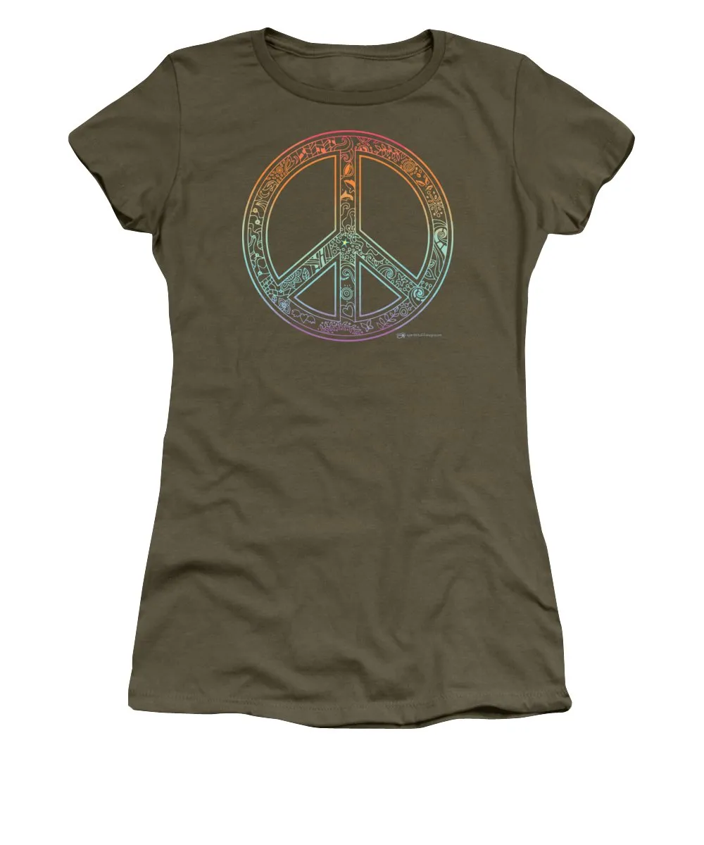 Peace Sign - Women's T-Shirt