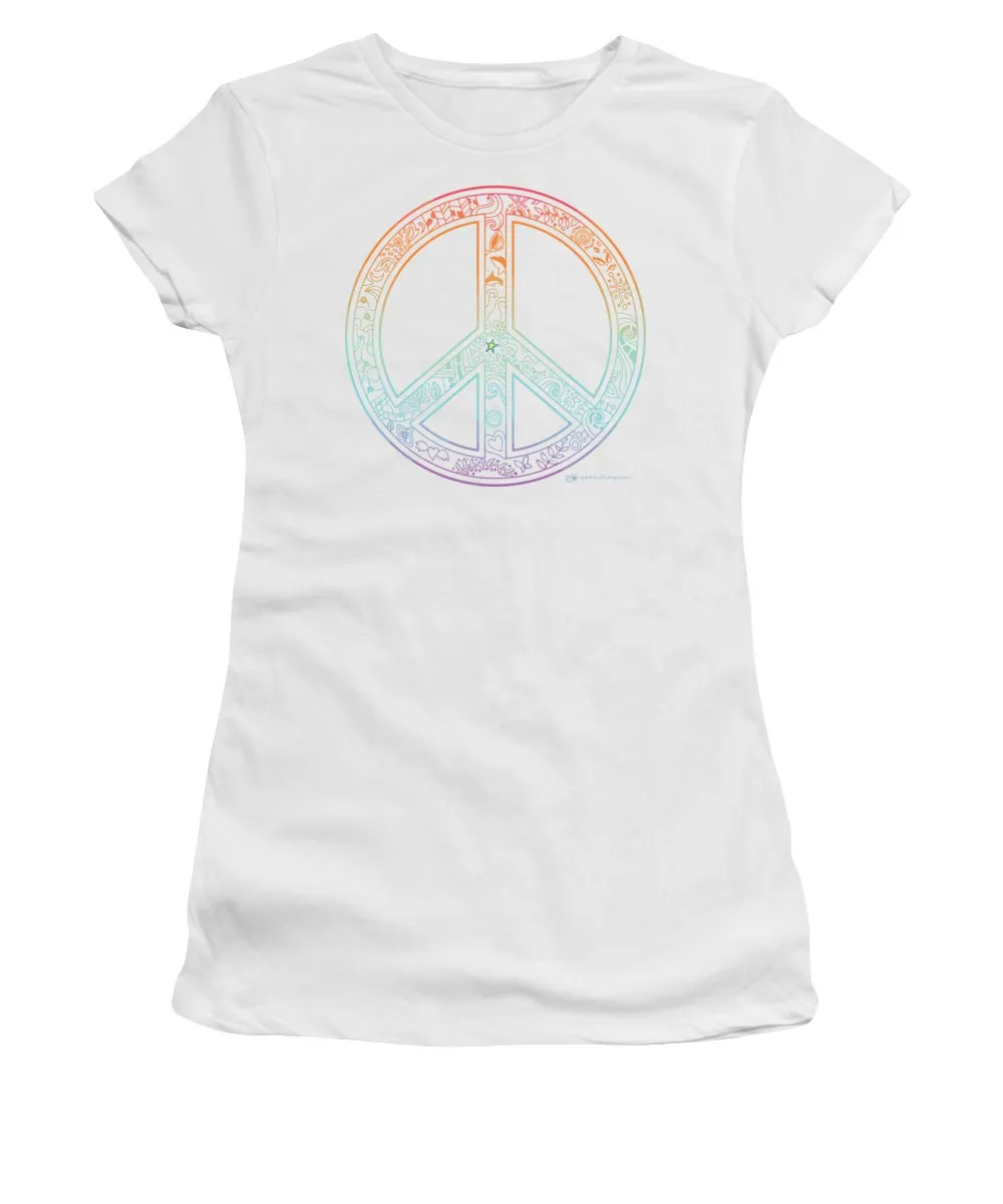 Peace Sign - Women's T-Shirt