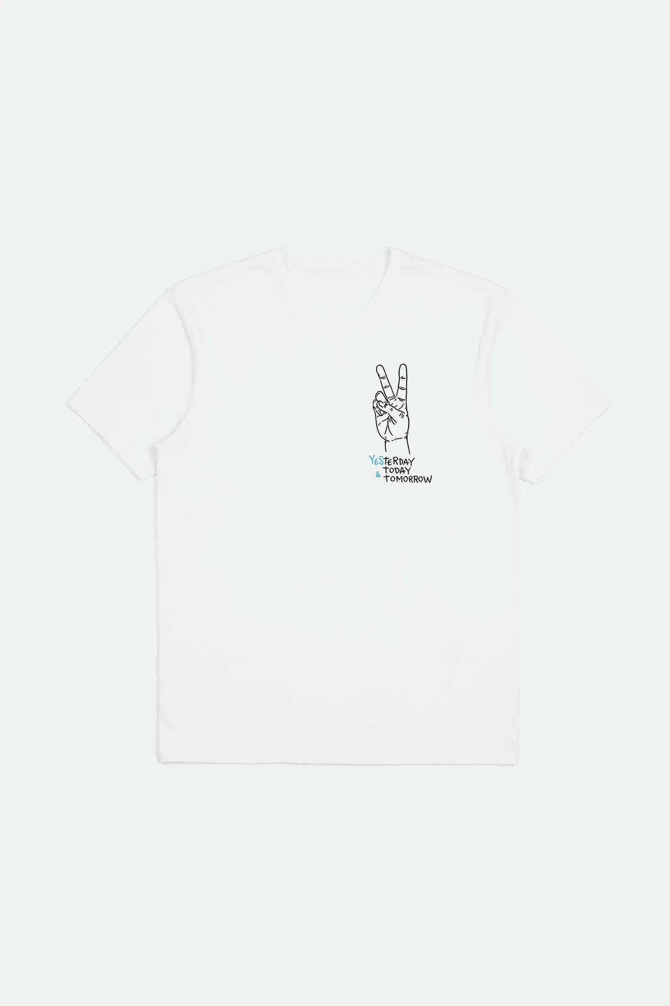 Peace S/S Tailored Tee - White