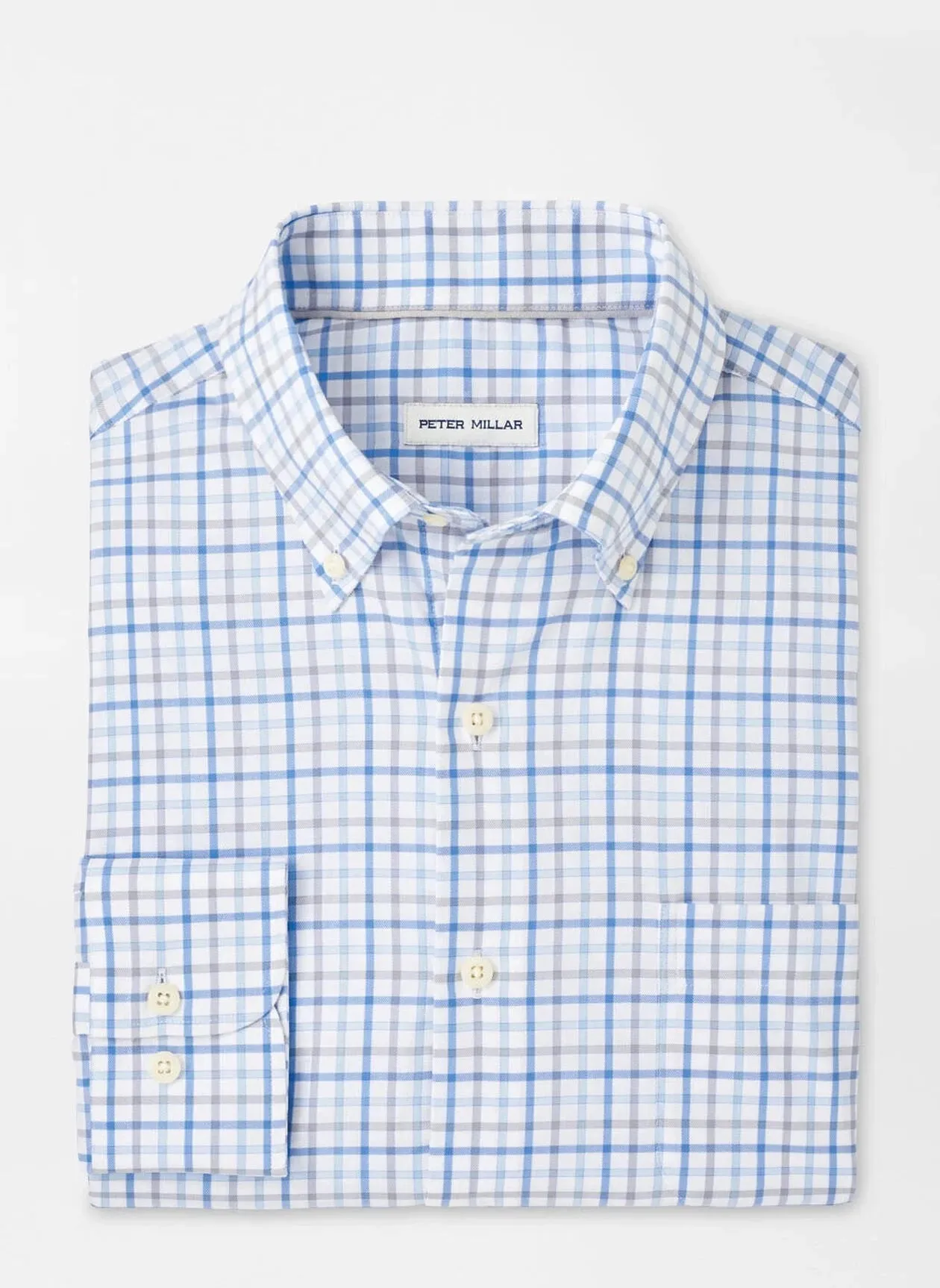 Peter Millar Calgary Crown Lite Cotton-Stretch Sport Shirt