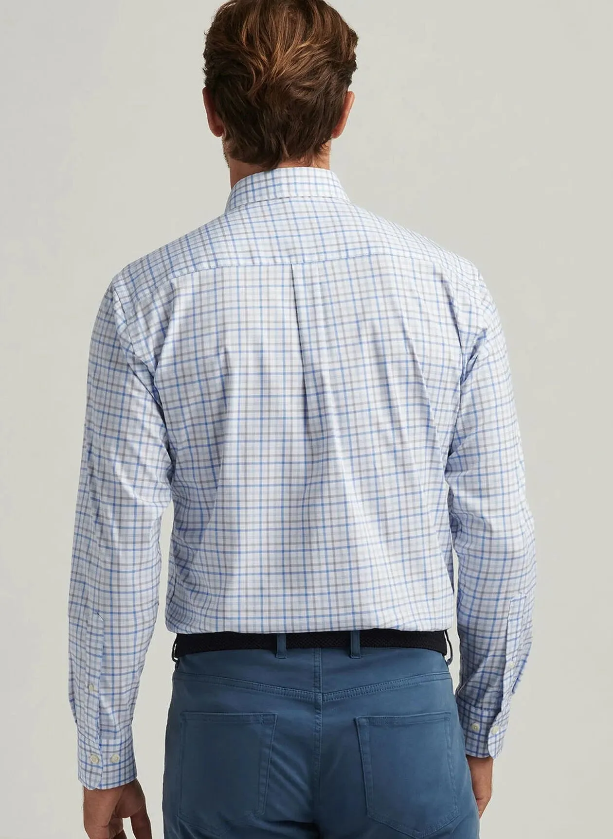 Peter Millar Calgary Crown Lite Cotton-Stretch Sport Shirt