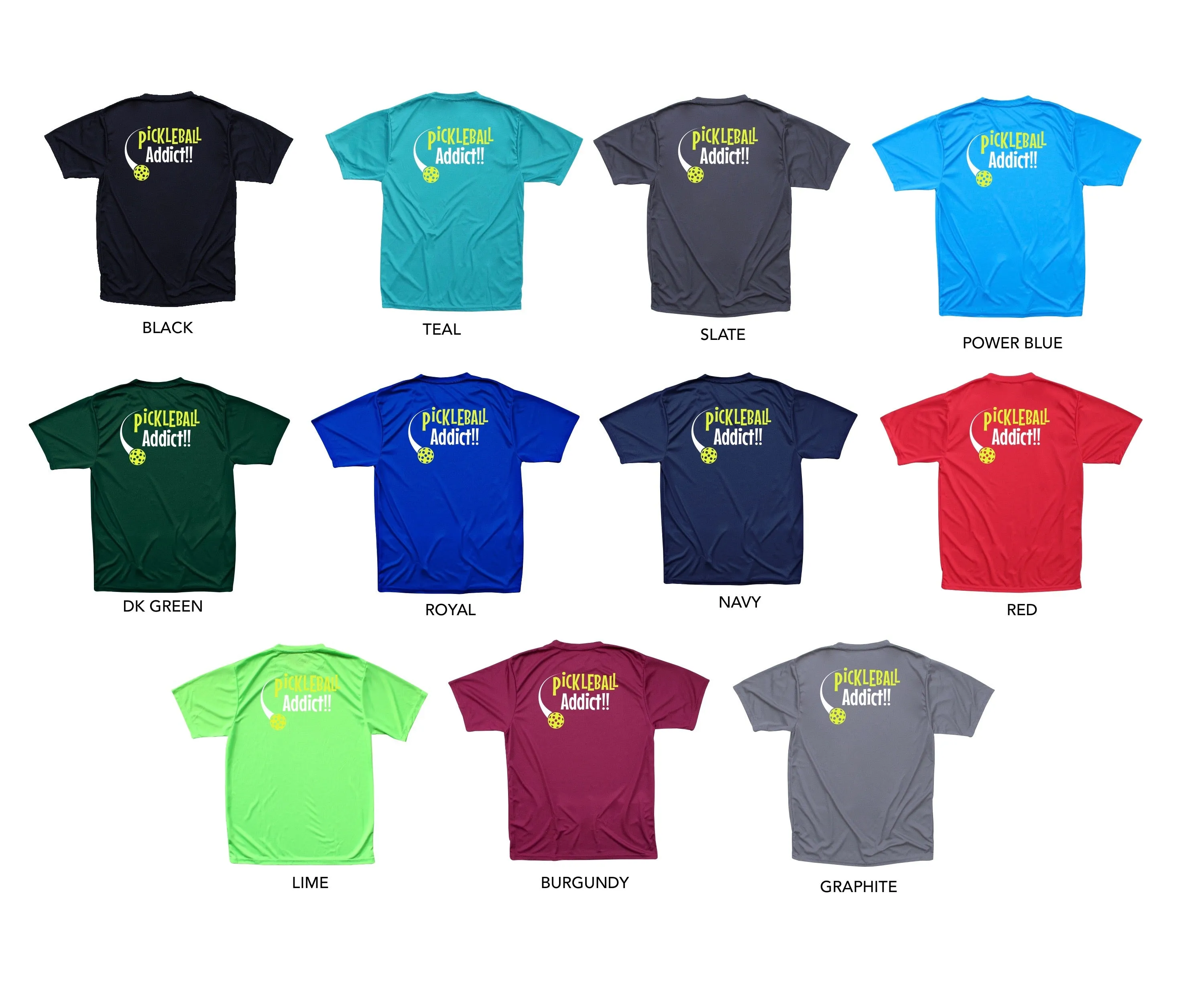 Pickleball Addict Men's Performance T-Shirt