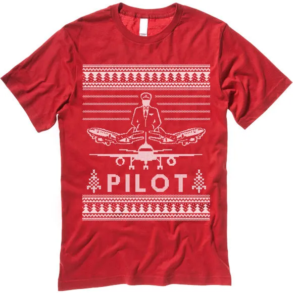 Pilot Christmas T-Shirt