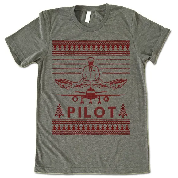 Pilot Christmas T-Shirt