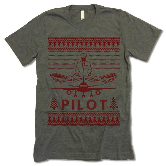 Pilot Christmas T-Shirt