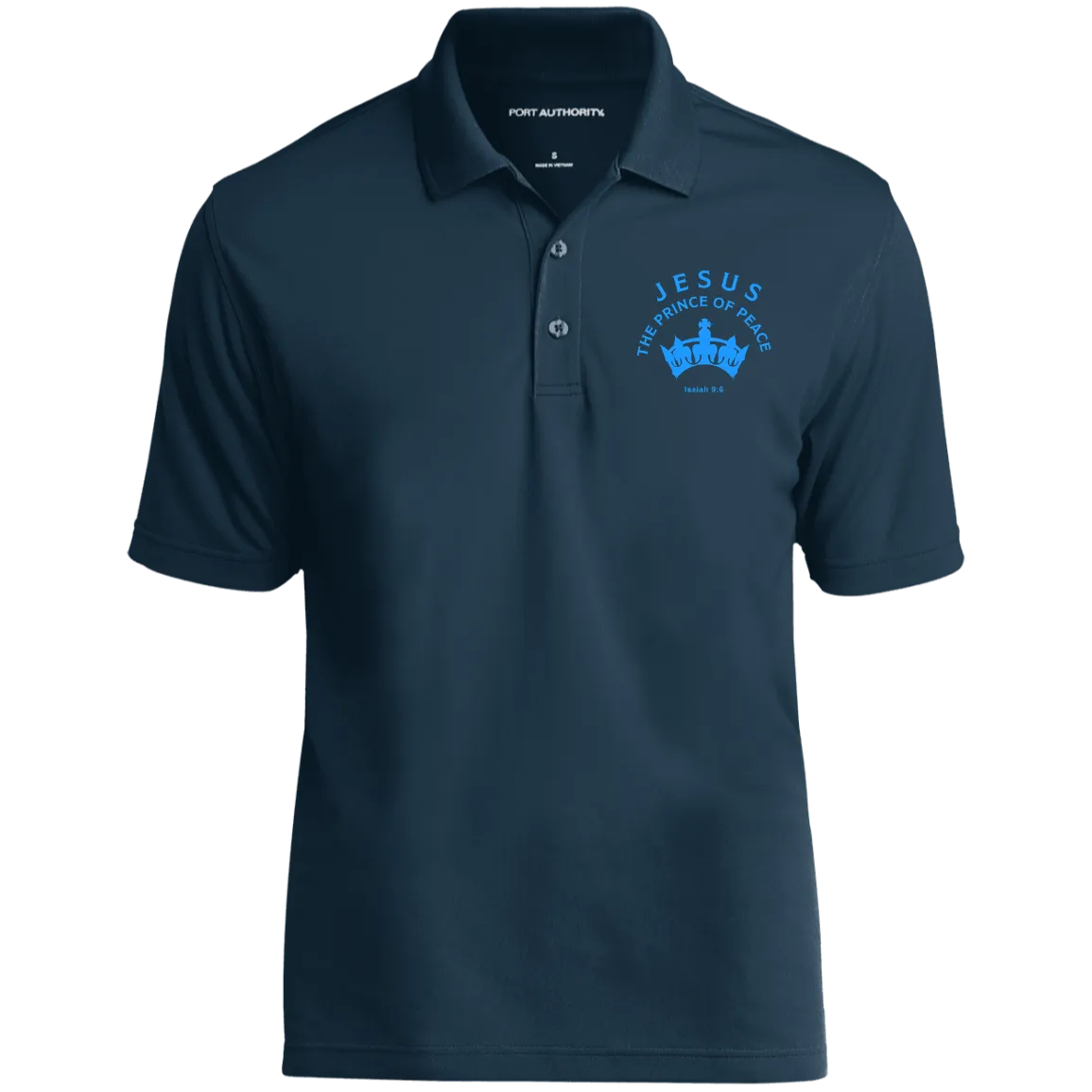 Prince of Peace Men’s Dry Zone UV Micro-Mesh Polo