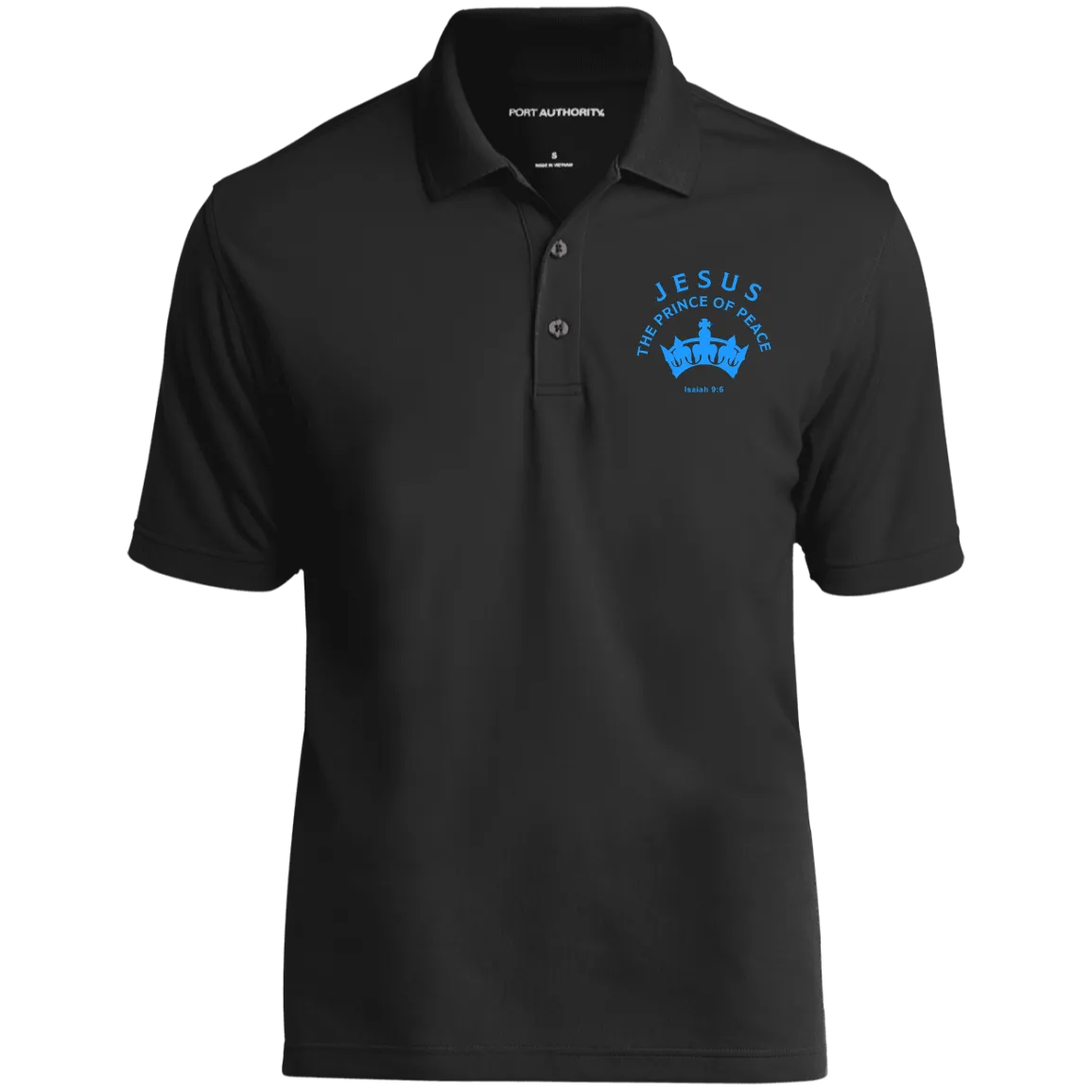 Prince of Peace Men’s Dry Zone UV Micro-Mesh Polo
