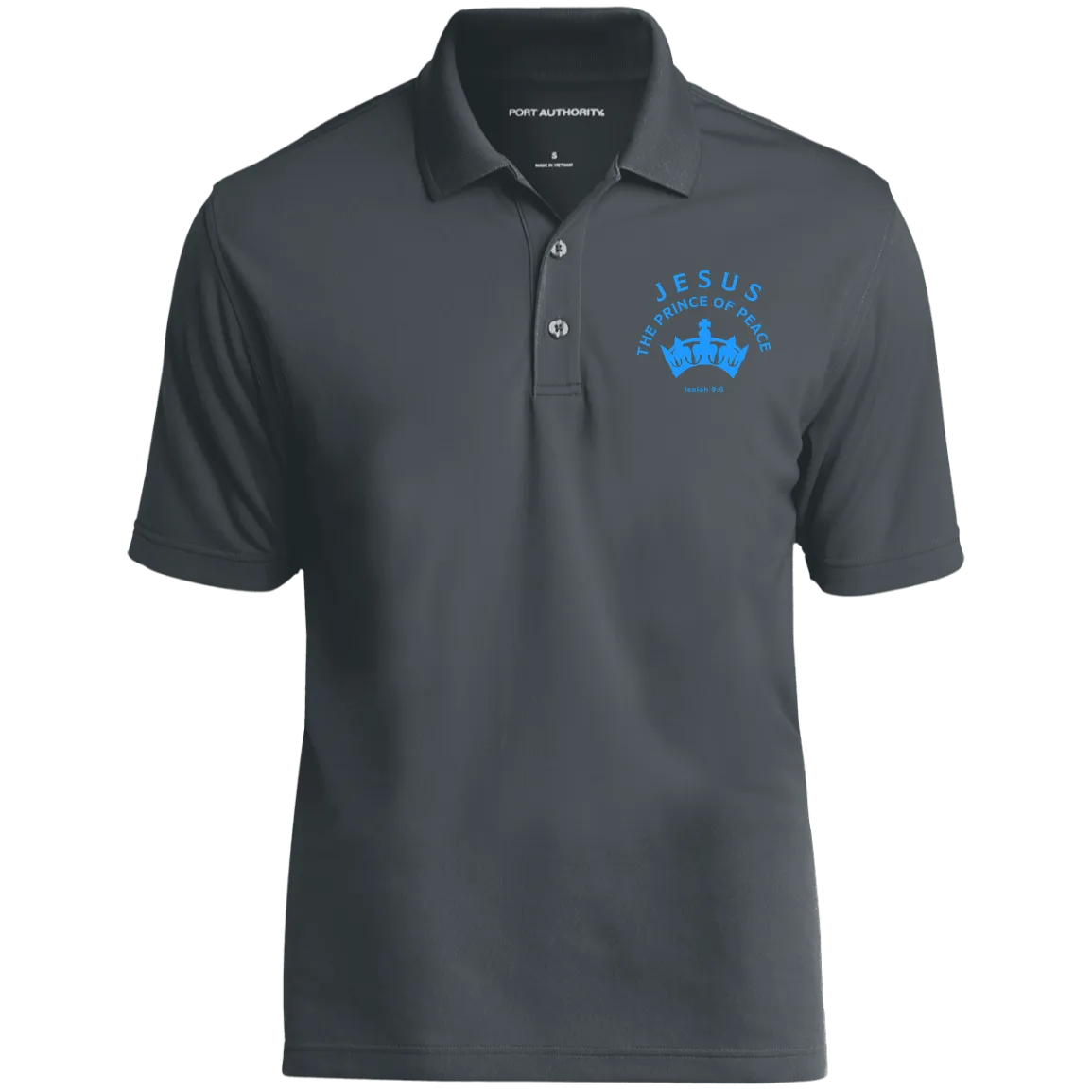Prince of Peace Men’s Dry Zone UV Micro-Mesh Polo