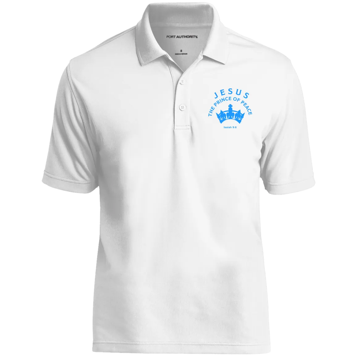 Prince of Peace Men’s Dry Zone UV Micro-Mesh Polo