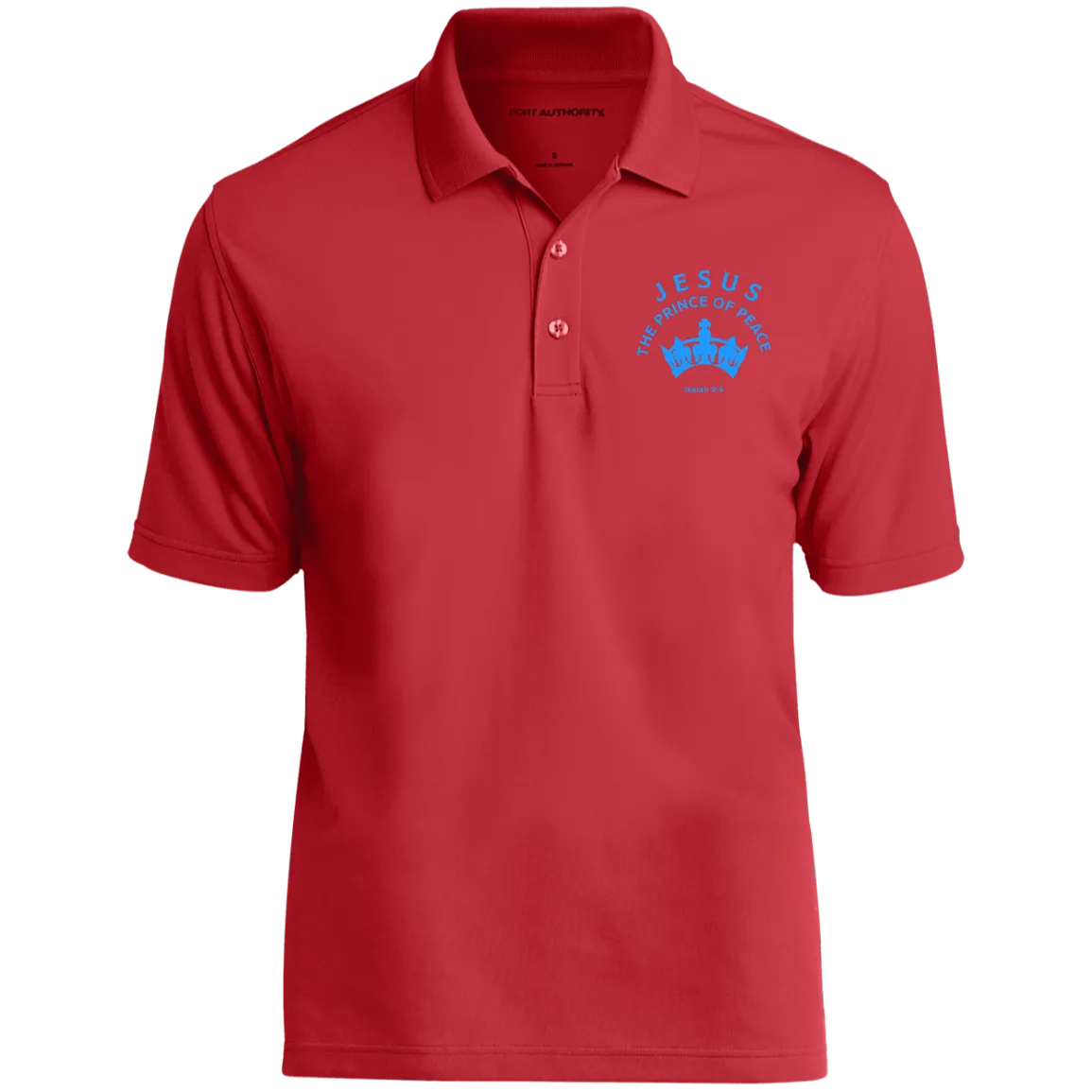 Prince of Peace Men’s Dry Zone UV Micro-Mesh Polo