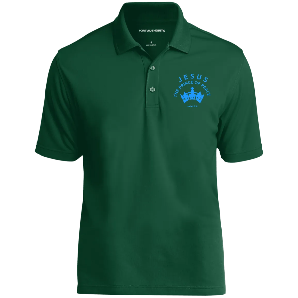 Prince of Peace Men’s Dry Zone UV Micro-Mesh Polo
