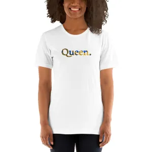 Queen African Print Color Short-Sleeve Unisex T-Shirt