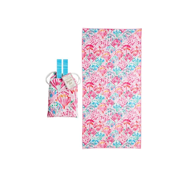 Quick Dry Beach Towel Set - Assorted