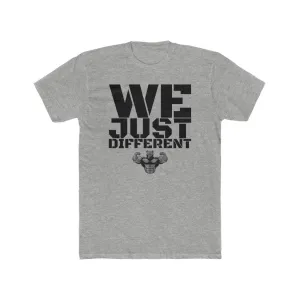 "We Just Different" Men's Workout Tee