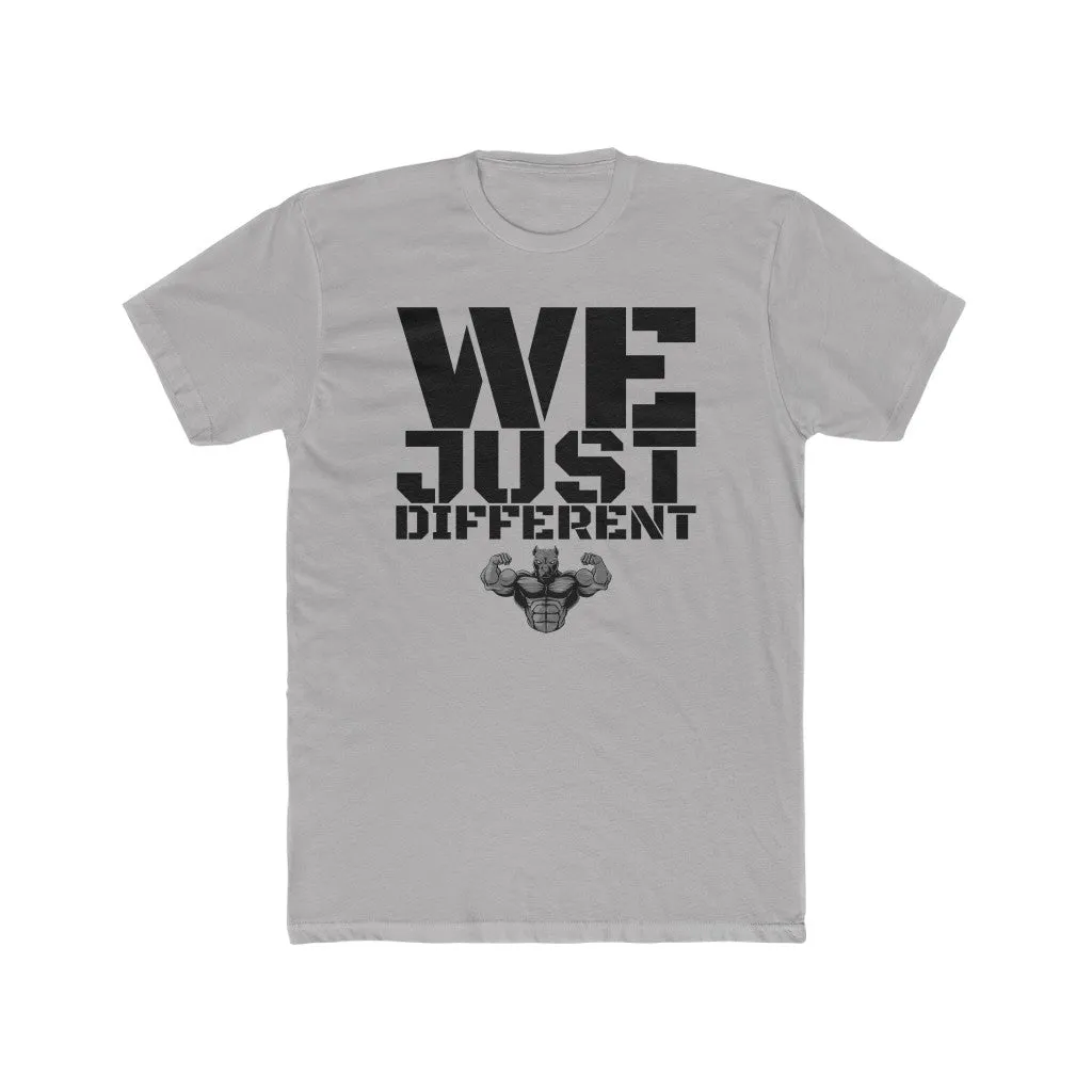 "We Just Different" Men's Workout Tee