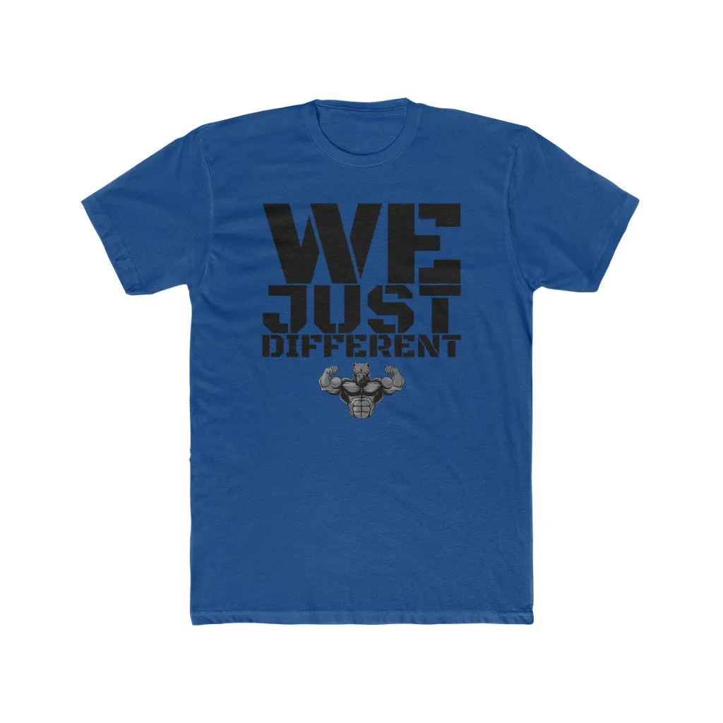 "We Just Different" Men's Workout Tee
