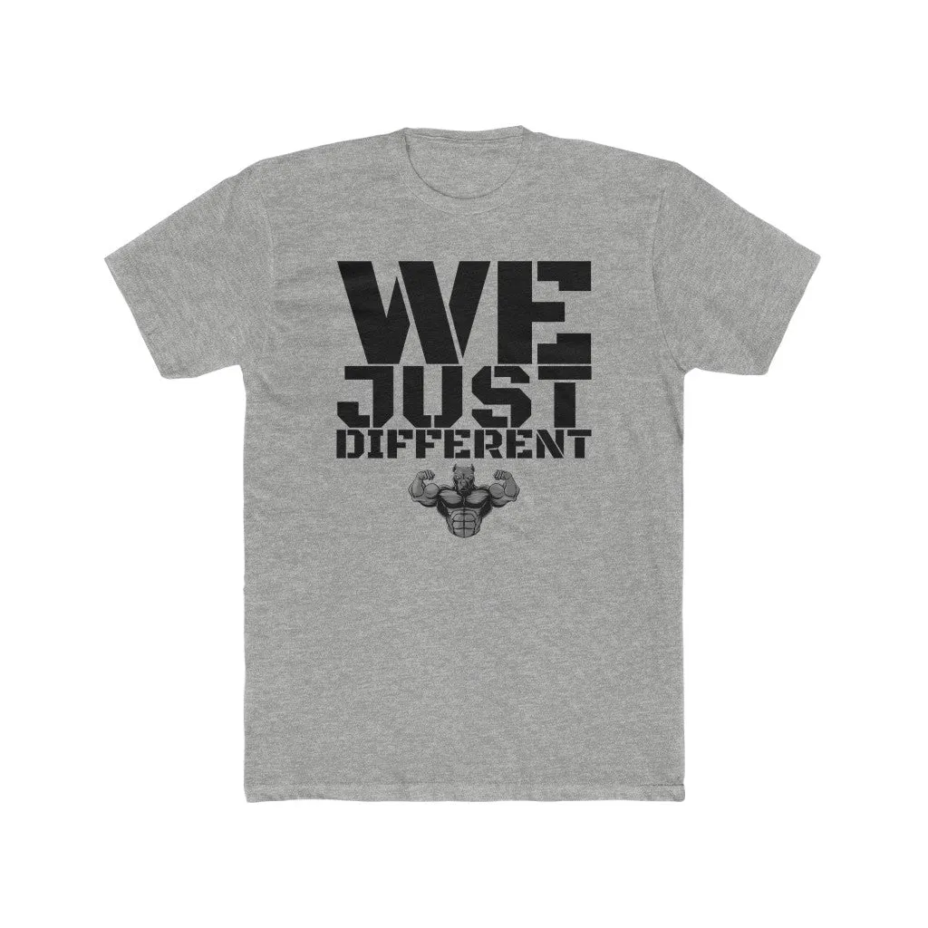 "We Just Different" Men's Workout Tee