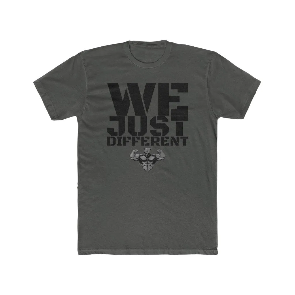 "We Just Different" Men's Workout Tee
