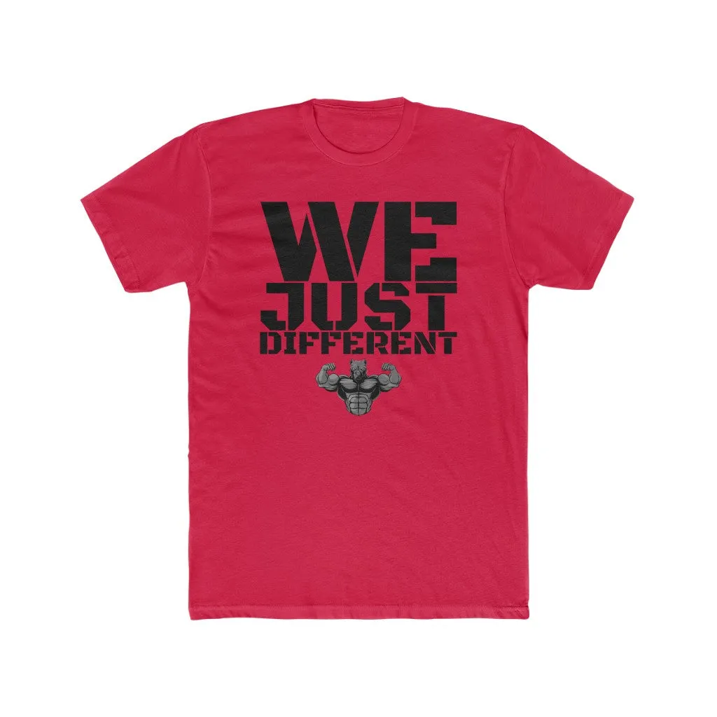 "We Just Different" Men's Workout Tee