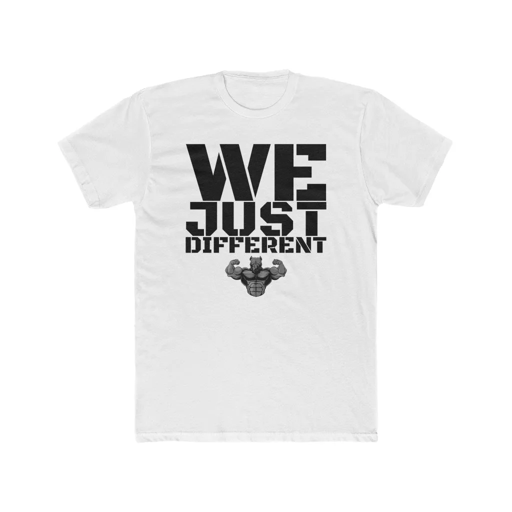 "We Just Different" Men's Workout Tee