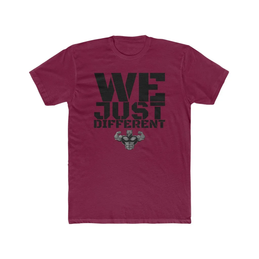 "We Just Different" Men's Workout Tee