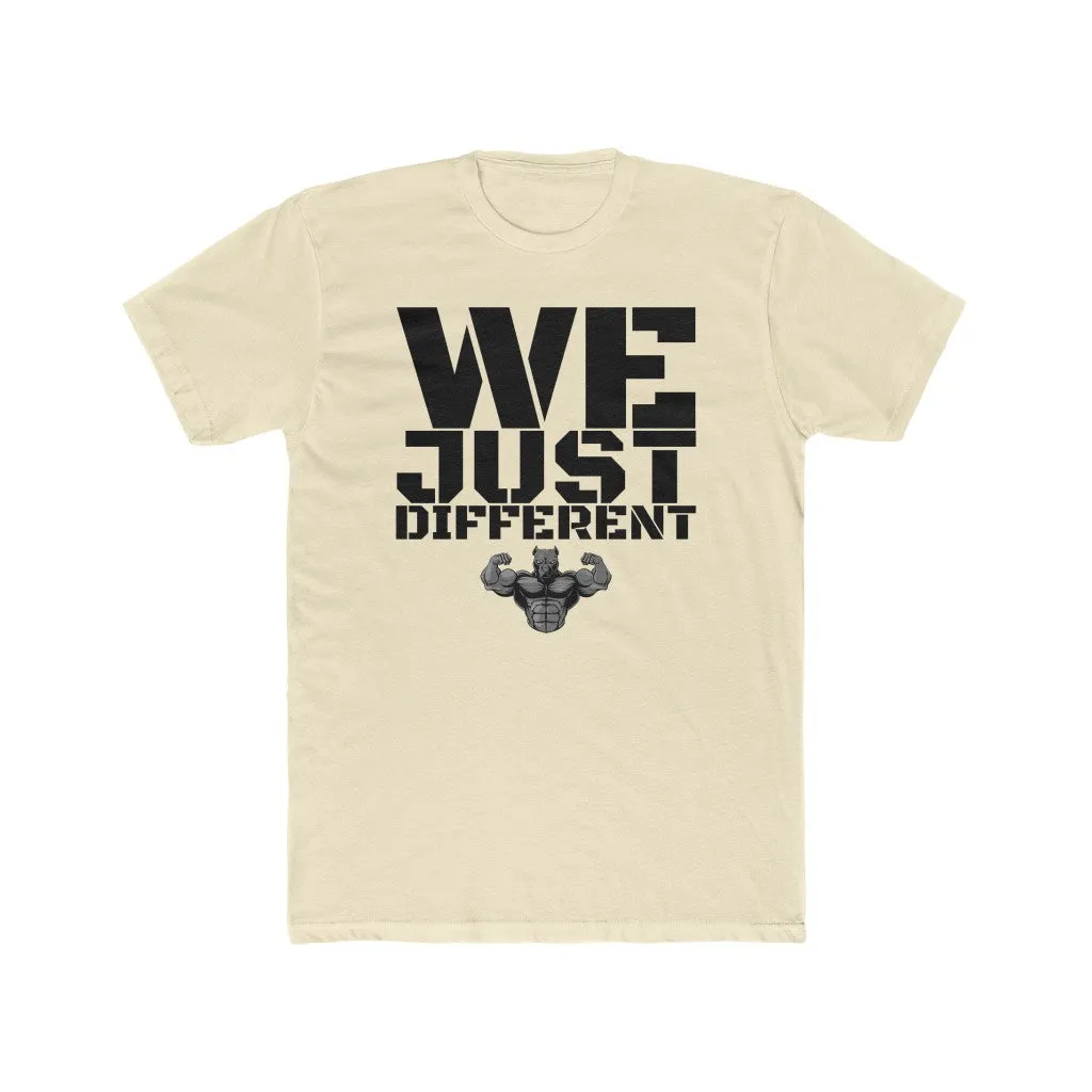 "We Just Different" Men's Workout Tee