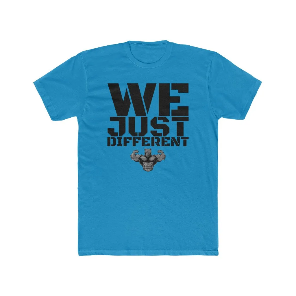 "We Just Different" Men's Workout Tee
